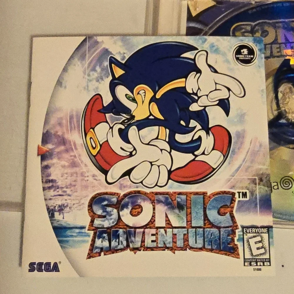 Sonic Adventure 1999 Sega‎ Dreamcast Complete Tested Working